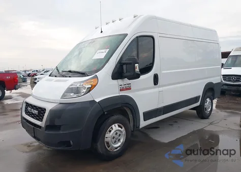 2021 Ram Promaster 1500 High Roof 136 Wb from USA, damaged, VIN 3C6LRVBG3ME513581